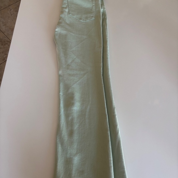 Rag & Bone W 27 Mint Color Casey High-Rise Ankle-Flare Pants/Jeans Raw Hem NWT - Picture 3 of 16